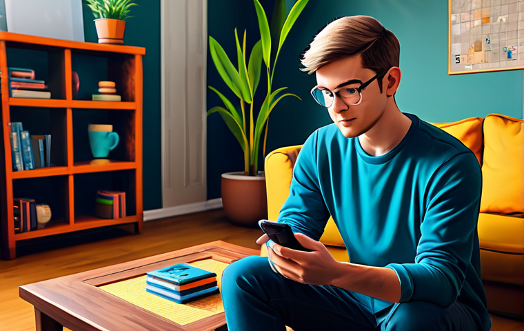 The Diligent Quester**

Prompt: "A focused gamer, fully clothed in comfortable, casual attire, diligently completing daily quests on a mobile phone. Background shows a bright, colorful game interface with quest objectives clearly displayed. Environment is a cozy living room with a sofa and coffee table. safe for work, appropriate content, professional digital art, perfect anatomy, correct proportions, well-formed hands, proper finger count, natural body proportions, fully clothed, modest clothing, appropriate attire."

**