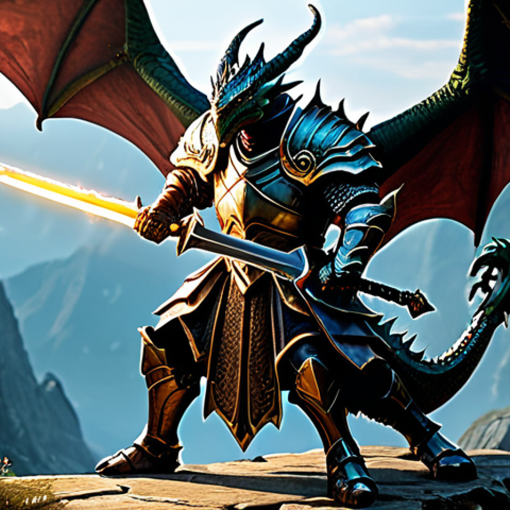 리니지M 업데이트 변경 사항 - Enhanced Warrior Gameplay**

"A fully clothed warrior in ornate, but modest fantasy armor, battling ...