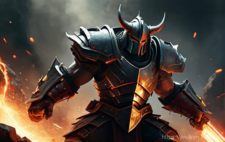 리니지M 레이드 스킬 콤보 - **Prompt 2: "Group Harmony in a Grand Raid"**
    An epic, wide-angle shot depicting a diverse party...