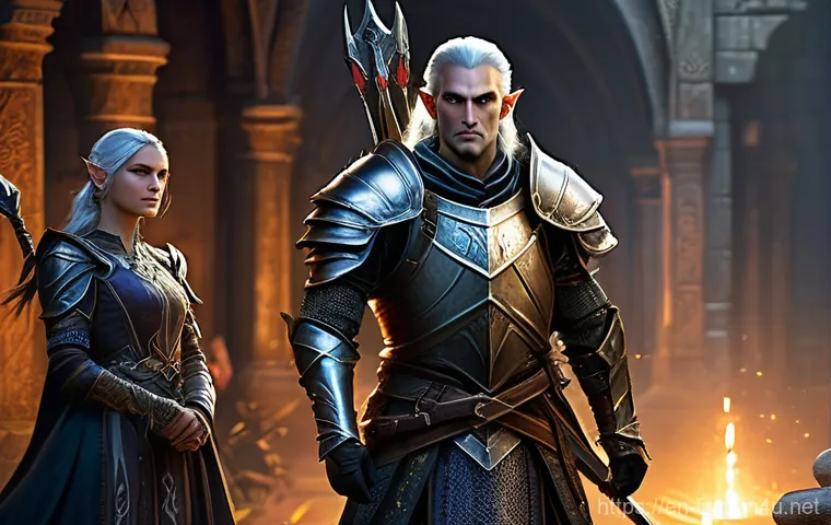 리니지M 공성전 준비 노하우 - **Prompt 1: "The Vanguard of Adén"**
    A dynamic, action-ready portrait of an elite combat roster ...