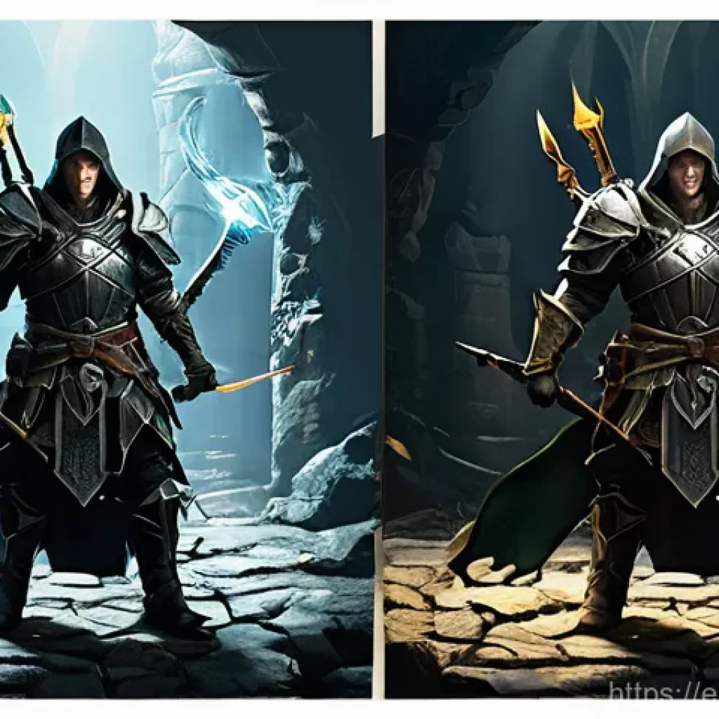 리니지M 주간 퀘스트 최적화 - **Prompt 1: Strategic Daily Dungeon Run**
    "A determined Lineage M adventurer, a male Elf Ranger ...