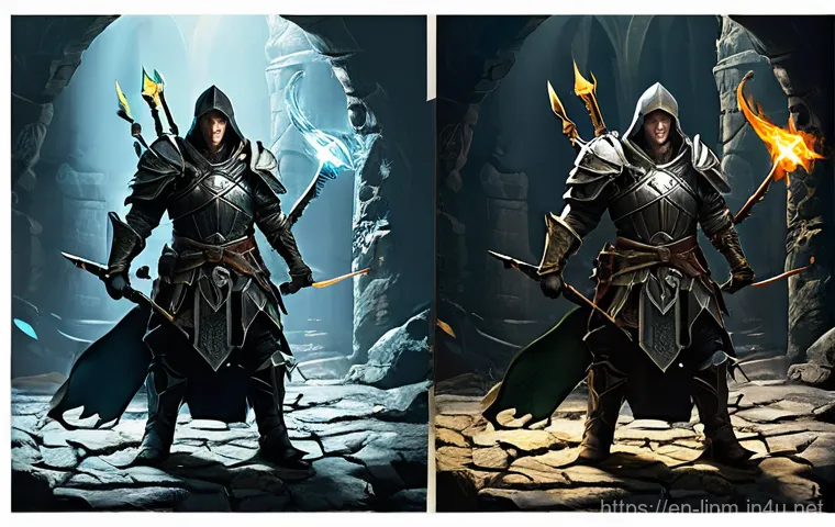 리니지M 주간 퀘스트 최적화 - **Prompt 1: Strategic Daily Dungeon Run**
    "A determined Lineage M adventurer, a male Elf Ranger ...