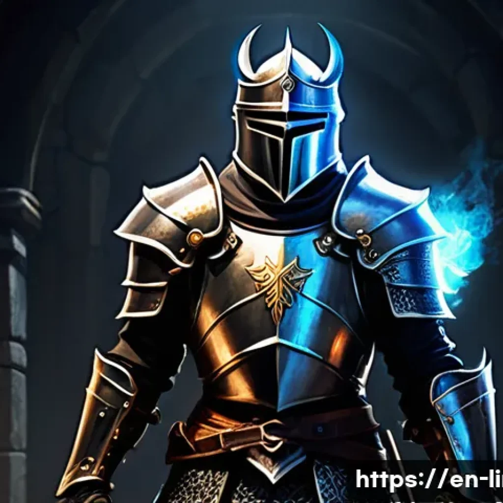 리니지M 최고의 장비 조합 - **Prompt 1: Valiant Knight in Defensive Stance**
    "A formidable male Knight from Lineage M, mid-2...