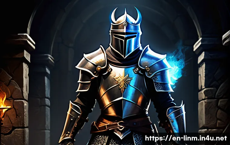 리니지M 최고의 장비 조합 - **Prompt 1: Valiant Knight in Defensive Stance**
    "A formidable male Knight from Lineage M, mid-2...